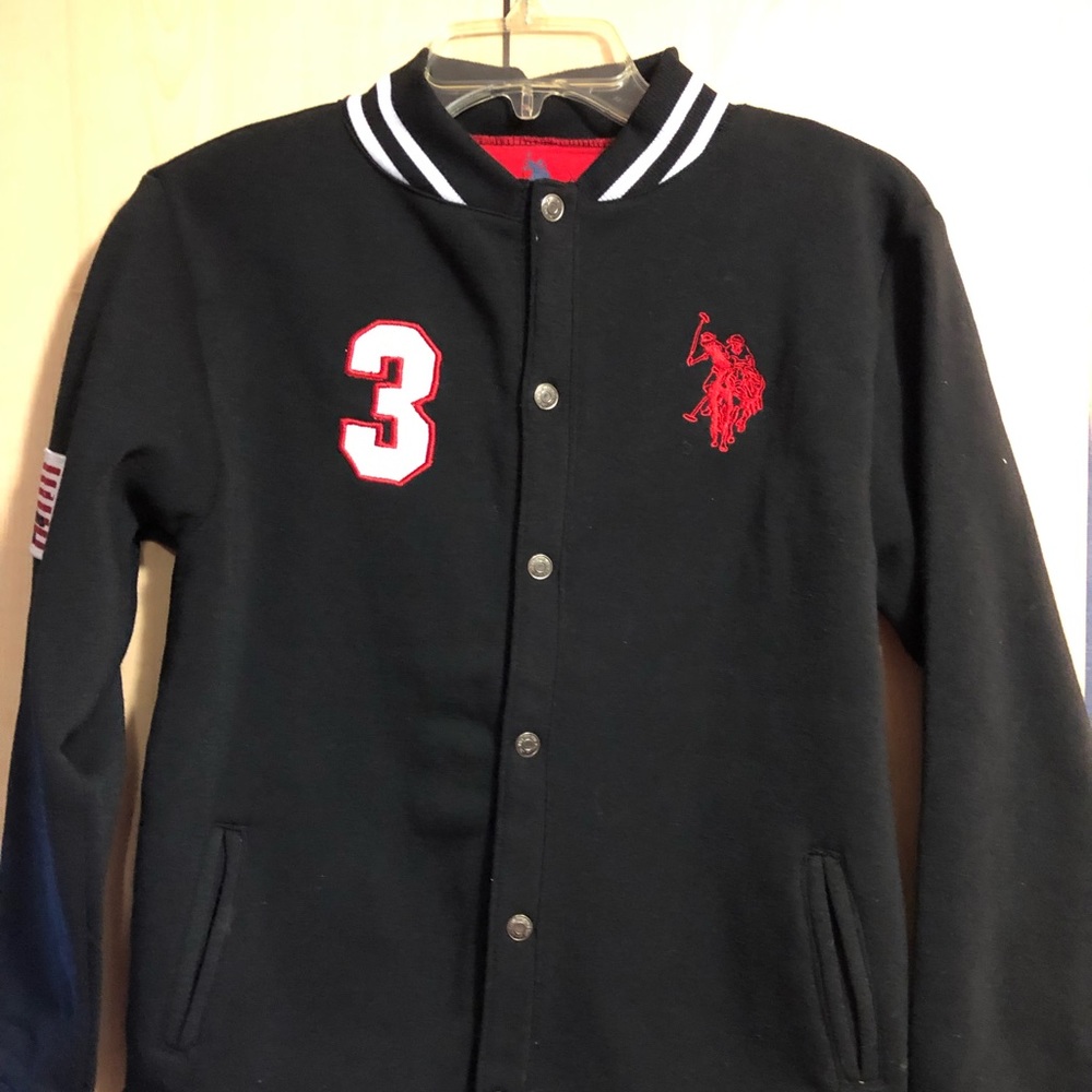 Boys US Polo Assn. Varsity Jacket
